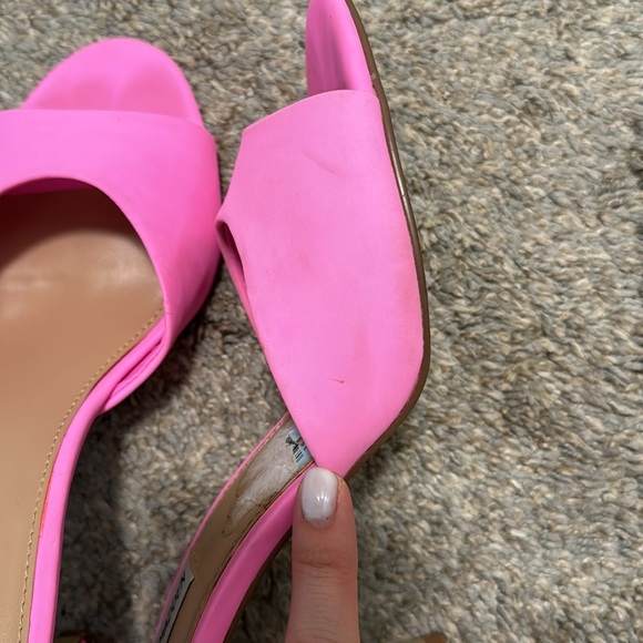 Steve Madden pink peep toe sandal - Picture 5 of 5
